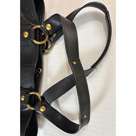 COACH XL Gigi 65th Anniversary Legacy Leather Tote, Black Great Condition, 11131 - Picture 6 of 13
